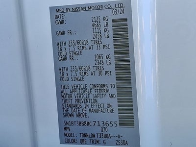 2024 Nissan Rogue SV