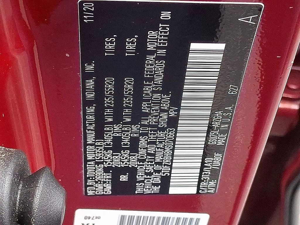 2021 Toyota Highlander Platinum