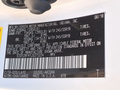 2018 Toyota Highlander Limited