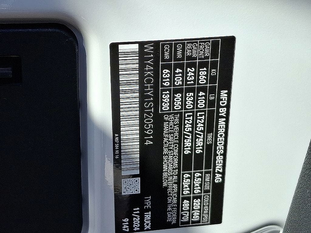 2025 Mercedes-Benz Sprinter 2500 High Roof