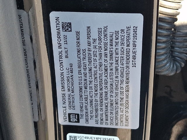 2023 GMC Sierra 3500HD 4WD Crew Cab Long Bed SLT