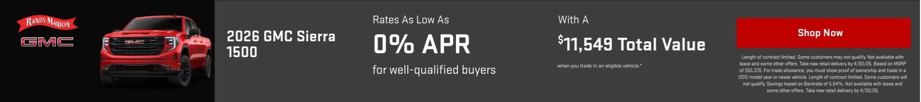2026 GMC Sierra 1500