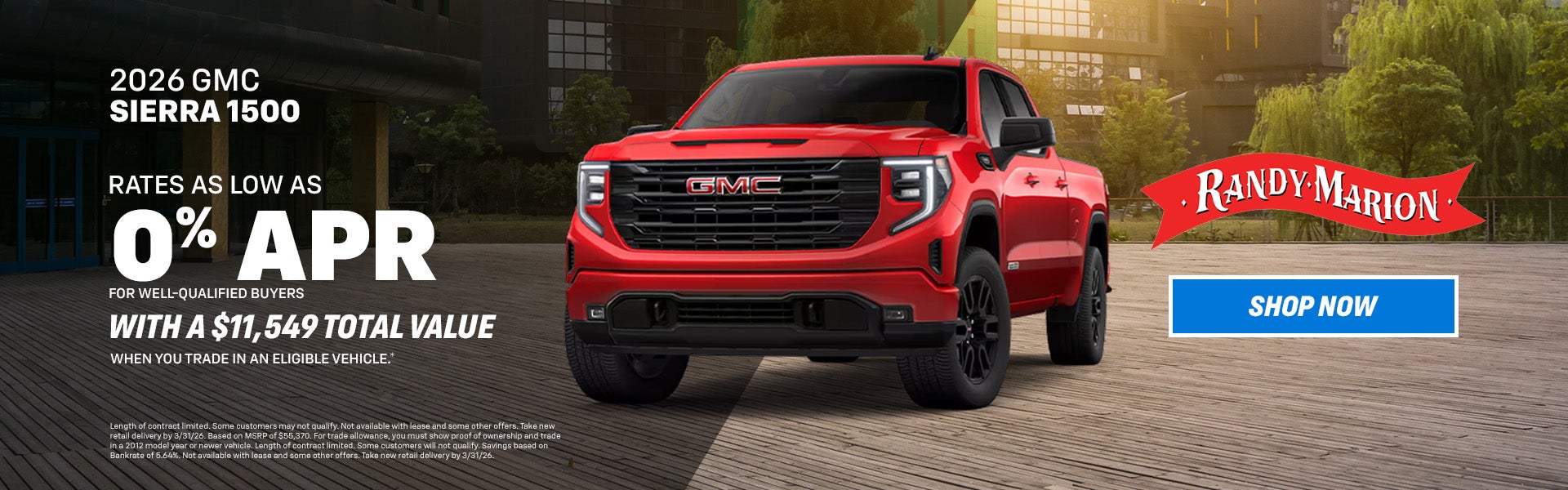 Sierra 1500 March Offer